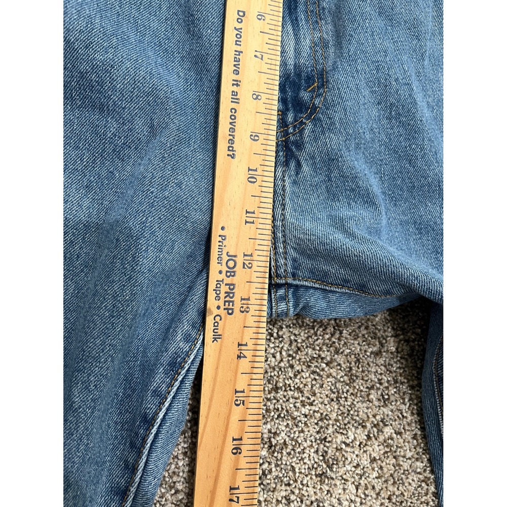 Levis 517 Bootcut Jeans Mens 38x34 Medium Wash Blue Denim 100% Cotton 517-0217 - Picture 7 of 8
